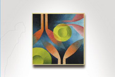 Tahiti  Oil on canvas  40" x 40"