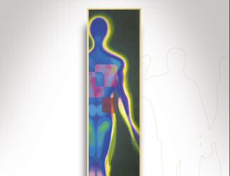 Inner Self, Acrylic on canvas  20" x 60"