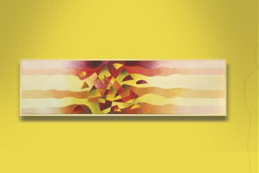 Wave of Calm, Acrylic on canvas  60" x 20"